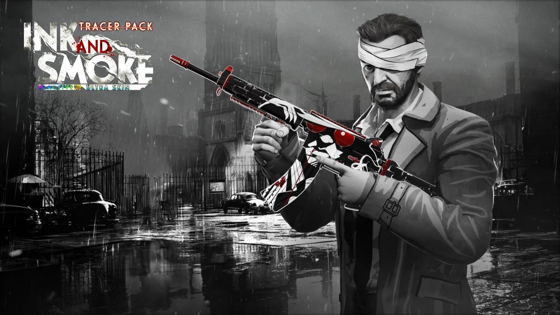 Tracer Pack: Ink and Smoke Reactive Ultra Skin (Image via Activision)